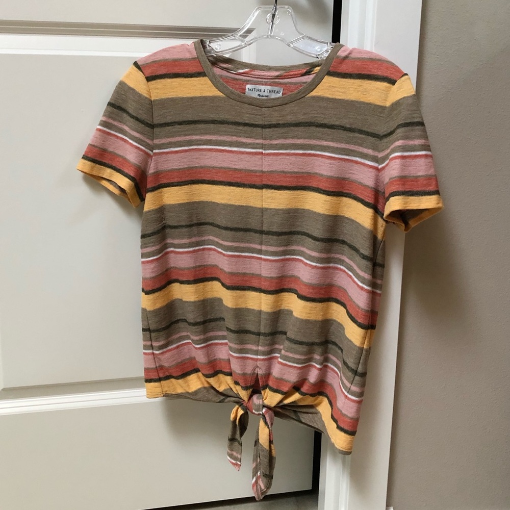 MADEWELL- TEXTURE & THREAD TOP